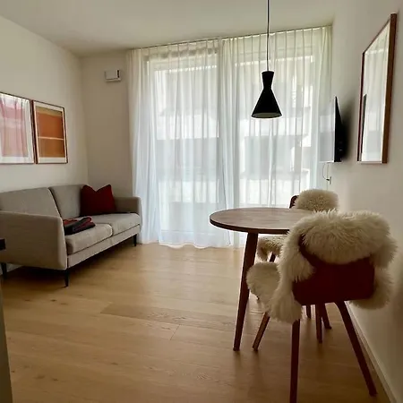 Apartment Schickes 2-zi-apartment Am Neckarufer Buga-park Mit Tg-stellplatz